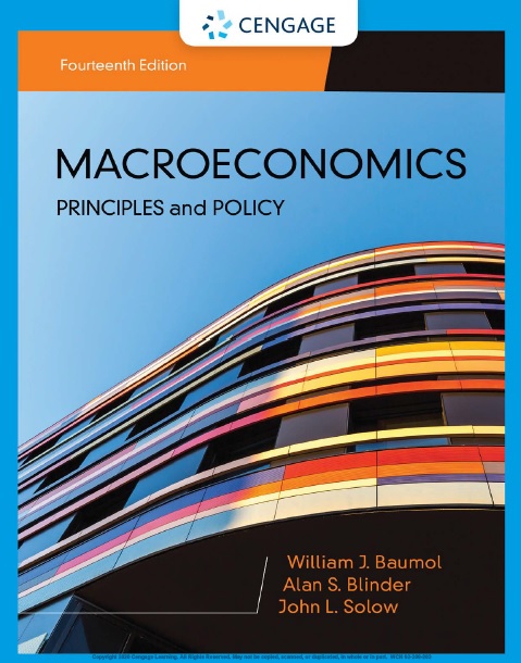 Macroeconomics: Principles & Policy 14th Edition