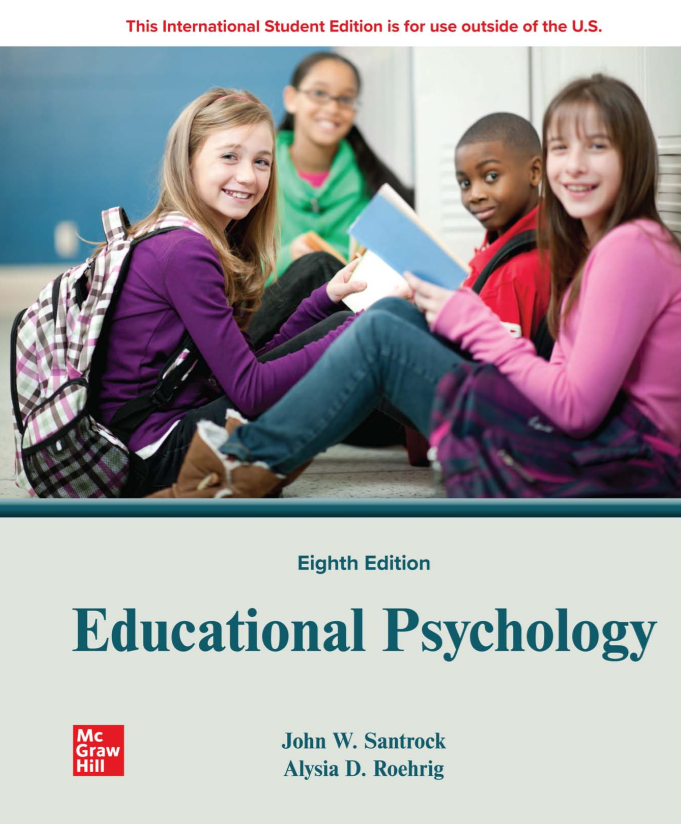 Educational Psychology 8th Edition by John W. Santrock